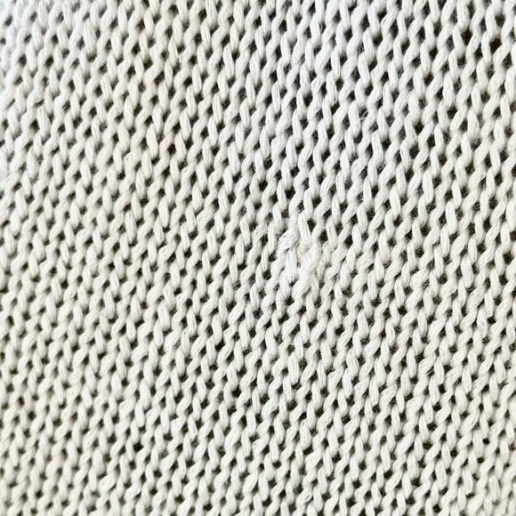 Marled Cream Crew Neck Sweater with Americana Love Graphic (size M) - Picture 12 of 15